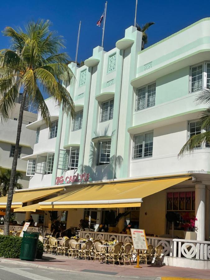 Beachfront Apt In Carlyle Hotel On Ocean Drive Miami Beach Ngoại thất bức ảnh